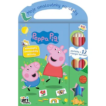 omalovánky Jiri Models Moje omalovánky na cesty - PRASÁTKO PEPPA