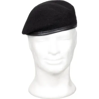 Čepice MFH Baret černý COMMANDO 56