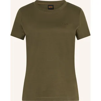 Boss Dámské Tričko Esogo, tmavě zelená, 40