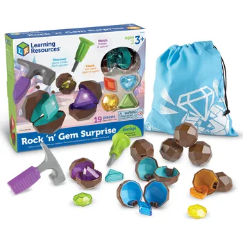 Panenka Learning Resources - Rock 'n' Gem Surprise™ – překvapení s kameny a drahokamy