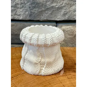 Svícen Vánoční svícen pletený svetr