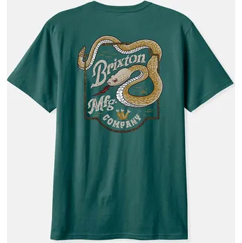 BRIXTON triko - Rothwell S/S Tlrt Night Sage (NGTSG) velikost: L