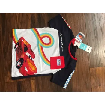 Tričko AUTA vel. 116, 128