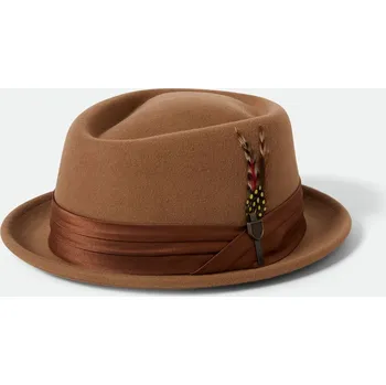 Kšiltovka BRIXTON čepice - Stout Pork Pie Stan (TAN)