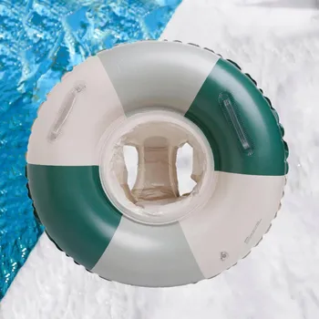 Bazén Plavecký kruh pro miminka zelený PVC 57 cm