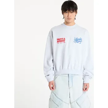 Pánská mikina Mikina adidas x OG LA Santa Monica Crewneck UNISEX Light Grey Heather/ Black L