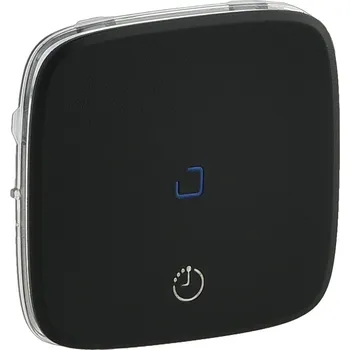 vypínač LEGRAND Kryt VALENA ALLURE 755218 ovl.ven.černá 755218