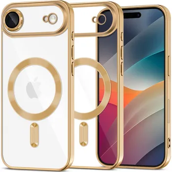 Pouzdro na mobilní telefon KRYT TECH-PROTECT MAGFLEX MAGSAFE IPHONE AIR SHINY GOLD