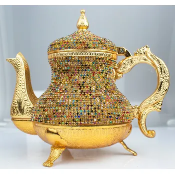 Konvice na čaj Turecká konvice na čaj Imbrik s krystaly