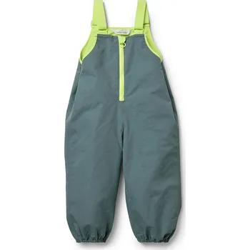 Pláštěnka 704487 - Tchibo - Dětské termokalhoty do deště s reflexními prvky - pro ženy - vel. 122/128 - barva: zelená/s potiskem