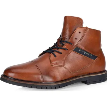 Pánská zimní obuv Bugatti Pánská kotníková obuv BUGATTI 8373A-6300 hnědá W5 44