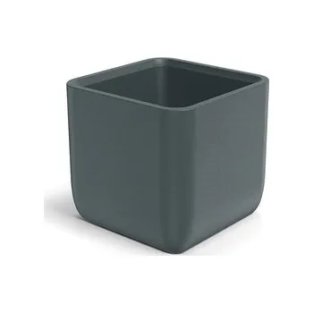 Květináč Květináč MOLTA CASE SQUARE 40 cm - barva: grafit