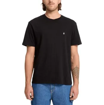 Pánské tričko Tričko Volcom Stone Blanks Bsc Sst Black M