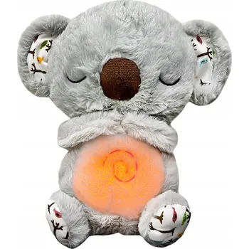 plyšák Plyšový Mazlíček Přítulníček Koala modrá se zvukem a světlem 30 cm