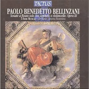 Zahraniční hudba CD Bellinzani / I Fiori Musicali / Loreggian: Sonatas For Solo Flute 2003