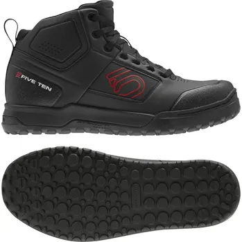 Pánské cyklistické tretry Five Ten Impact Pro MID Black Red pánská cyklistická obuv