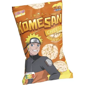Slaná pochutina imago Naruto Shippuden - Rýžové chipsy Naruto, sýrové
