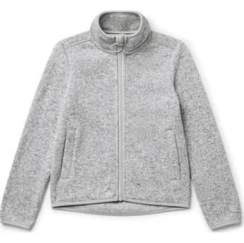 Dětská móda 704976 - Tchibo - Dětská mikina z pleteného fleecu - pro ženy - vel. 86/92 - barva: šedá
