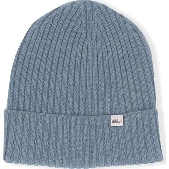 Čepice Dětská merino čepice Classic Rib "Medium Blue" Lillelam VELIKOST: 2-4 roky