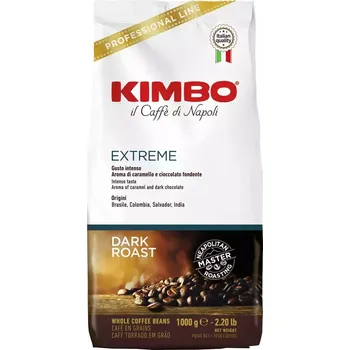 Káva Kimbo Extreme Dark Roast zrno 1kg