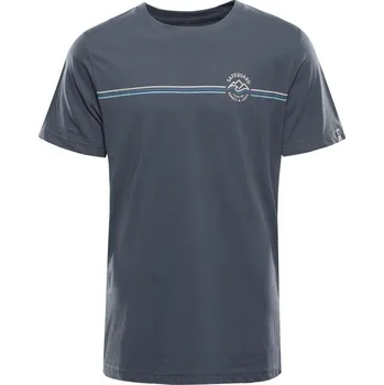 Pánské tričko triko pánské krátké ALPINE PRO TERMES 3 šedo/zelené