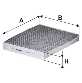 Kabinový filtr FILTRON Kabinový filtr K 1418A