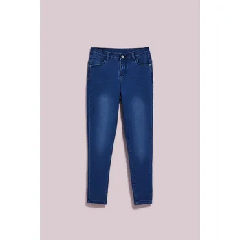 DÁMSKÉ DŽÍNY L-JE-4014 D.Modrý Moodo černá | modrá 2179190