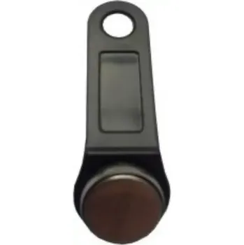 Přístupový čip Dallas RW1990 černý, kontaktní (iButton), programovatelný, přepisovatelný