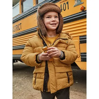 Dívčí bunda Mayoral Zimní bunda 4422 Žlutá Regular Fit 10Y