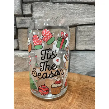 Sklenice Sklenička Vánoce