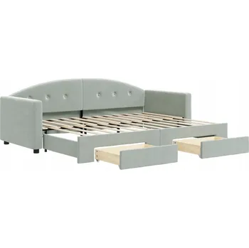 Postel Jednolůžko 80x200 šedé