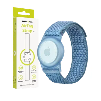 Řemínek na hodinky Řemínek na ruku Mobile Origin pro Tag modrá