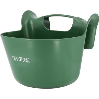Síť na seno HIPPOTONIC Žlab na krmení Hippotonic, závěsný, 13,5 l, green