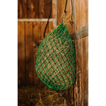 Síť na seno HIPPOTONIC Síť na seno Double Hippotonic, 5x5 cm, green/black