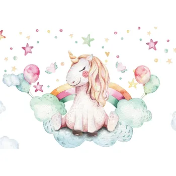 Fototapeta Postershop Fototapeta vliesová: Jednorožec - 368x254 cm