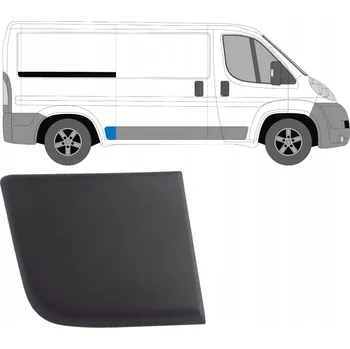 Lišta karosérie CITROEN JUMPER BOČNÍ LIŠTA DVEŘÍ NA DVEŘE LEVÁ
