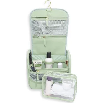 Stackers, Kosmetická taška Hanging Washbag Sage Green | zelená 74334