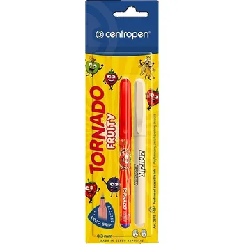 Popisovač 2675 Tornádo Fruity + zmizík Centropen