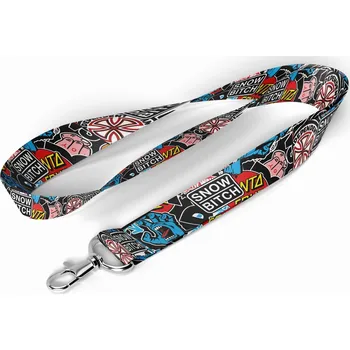 SNOWBITCH klíčenka - stickers lanyard Multicolor (MULTI) velikost: OS