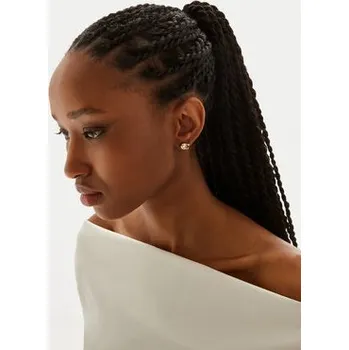 Náušnice Naušnice Coach Signature Stone Stud Earrings 37440614GLD110 Zlatá OS