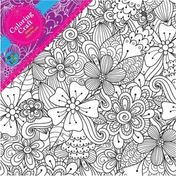 kreativní sada STNUX KREATIVNÍ SADA MALÍŘSKÉ PLÁTNO BARVY KVĚTINY