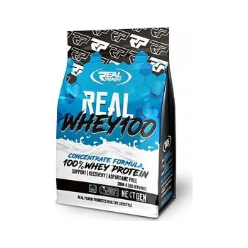 Protein Protein syrovátkový koncentrát - WPC Real Pharm prášek 2000 g, příchuť jahoda