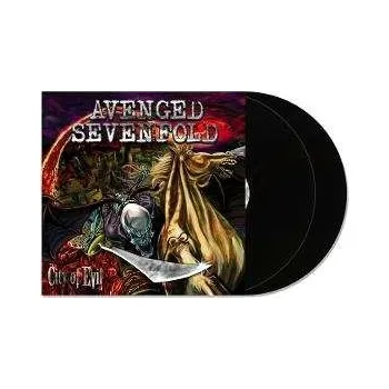 Zahraniční hudba 2LP Avenged Sevenfold: City Of Evil CLR | LTD 2025 180g Classic Black With Foil Jacket Silver 20th Anniversary 500 Ex Limited Vinyl