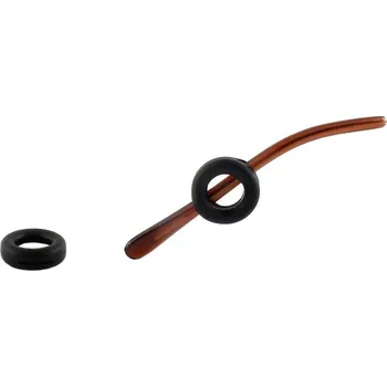 Pouzdro na brýle Protiskluzové silikonové nástavce (fixator) na brýle 2ks černý