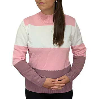 Ria-móda Stojáček Ria móda růžovo-bílý pruhovaný Ria móda: M