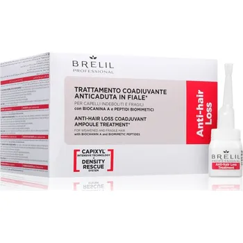 Přípravek proti padání vlasů Brelil Professional Anti Hair Loss Treatment ampule proti pokročilému vypadávání vlasů 10x6 ml