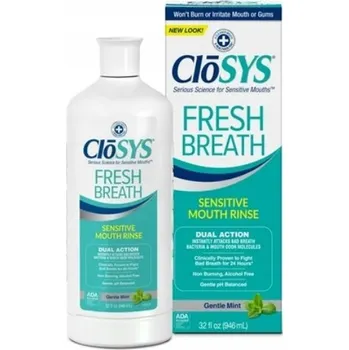 Ústní voda Closys Fresh Breath Sensitive 946 ml - Ústní voda pro citlivé zuby a dásně