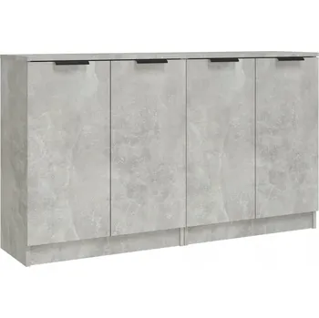 Komoda Dřevěná skříňka 60x30x70cm betonu šedá