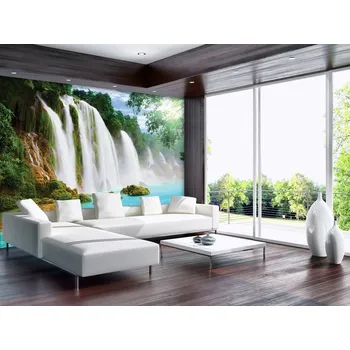Fototapeta Postershop Fototapeta vliesová: Vodopády - 254x368 cm