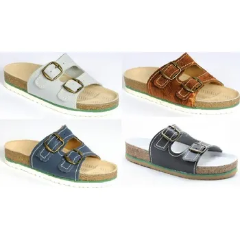 Pánské pantofle INTER SHOES s.r.o. Pánské ortopedické pantofle ONDRA Velikost: 41 HNĚDÁ (b.40)